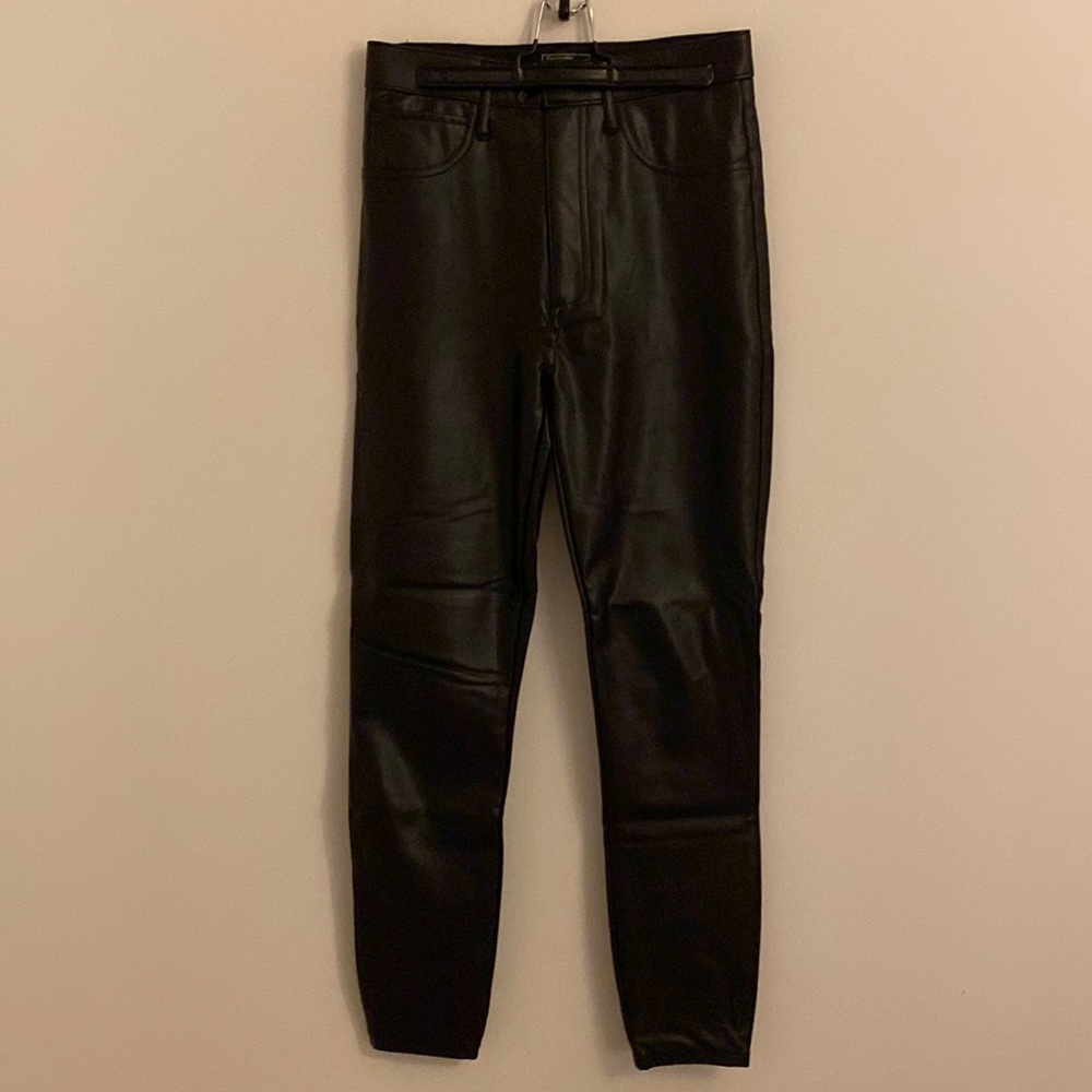 Abercrombie & Fitch vegan leather pants